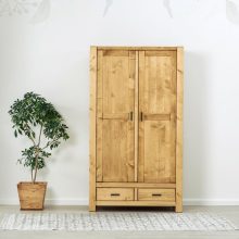 Adrienne 2 ajtós, 2 fiókos ruhásszekrény